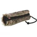 Trainingspfote - Fell, Plüsch/Polyester 6 x 20 cm, Kaninchenfellimitat schwarz