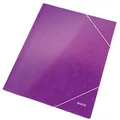 Weiteres Produktbild Tříchlopňové desky na spisy Leitz WOW, Purpurová