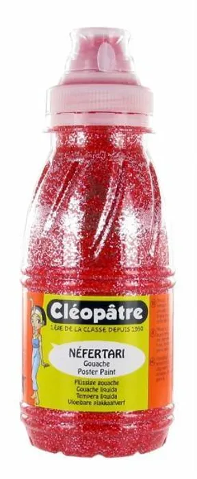 Hauptbild des Produkts Třpytivý gel 250 ml Červená, CLEOPATRE