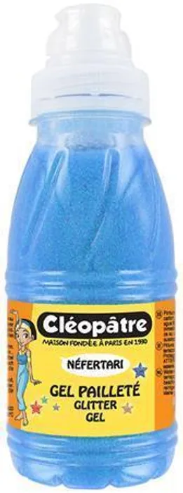 Hauptbild des Produkts Třpytivý gel 250 ml NEON Modrá, CLEOPATRE