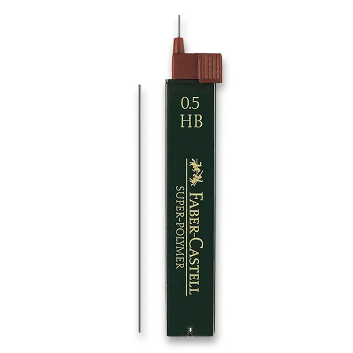 Hauptbild des Produkts Grafitové tuhy Superpolymer 0.5mm HB  Faber Castell 120500