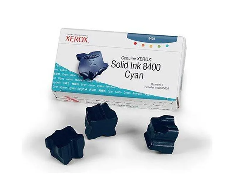 Hauptbild des Produkts Tuhý inkoust pro "Phaser 8400" tiskárnu, XEROX Cyan, 3,4 tis.stran