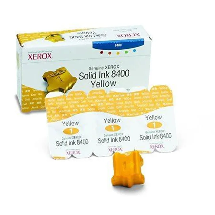 Hauptbild des Produkts Tuhý inkoust pro "Phaser 8400" tiskárnu, XEROX Žlutá, 3,4 tis.stran