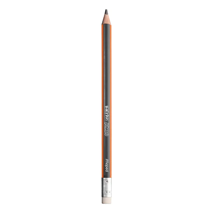 Hauptbild des Produkts Tužka Maped Black´Peps Jumbo, tvrdost HB, s pryží, 1 ks