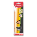 Weiteres Produktbild Tužka Maped Black´Peps s pryží - tvrdost HB, 3 ks