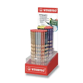 Stabilo Easygraph S Metallic HB (Härte 2), 90-er Halter