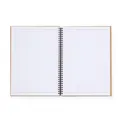 Doppeldrahtblock A4 Laminat KRAFT natur