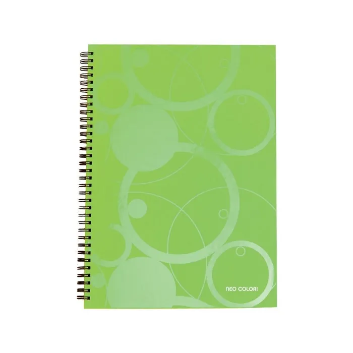 Hauptbild des Produkts Twin wire blok A4 lamino NEO COLORI zelená