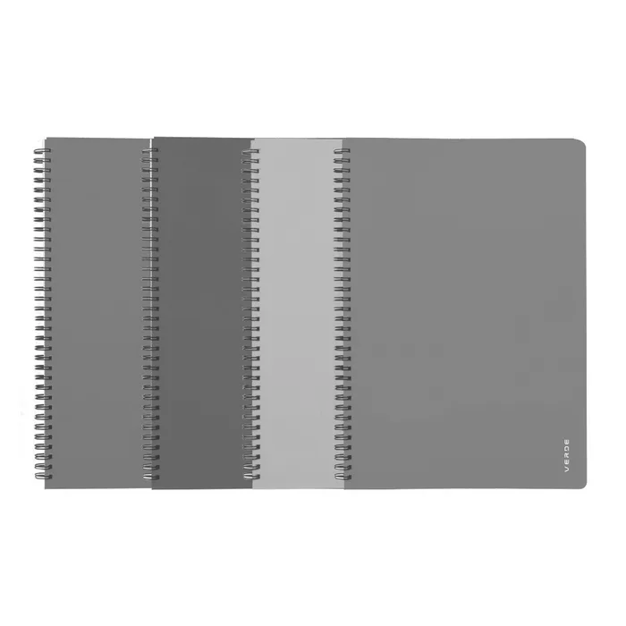 Hauptbild des Produkts Twin wire blok A4 PP VERDE assort