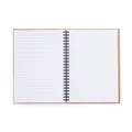 Weiteres Produktbild Doppeldrahtblock A5 Laminat KRAFT natur