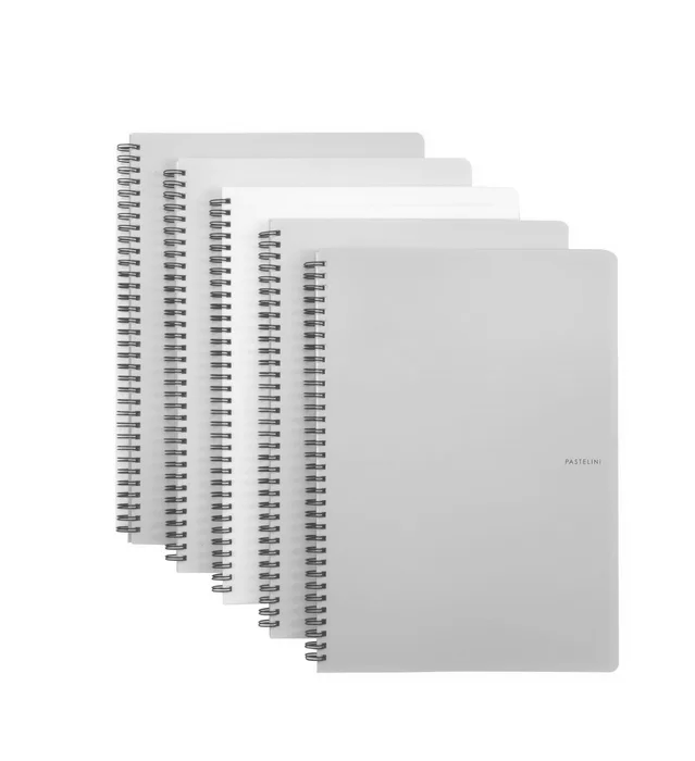 Hauptbild des Produkts Twin wire blok A5 PP PASTELINI assort
