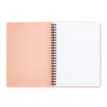 Weiteres Produktbild Zwillingsdrahtblock A5 PP PASTELINI apricot