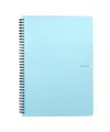 Weiteres Produktbild Doppeldrahtblock A5 PP PASTELINI blau