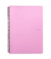 Weiteres Produktbild Doppeldrahtblock A5 PP PASTELINI rosa