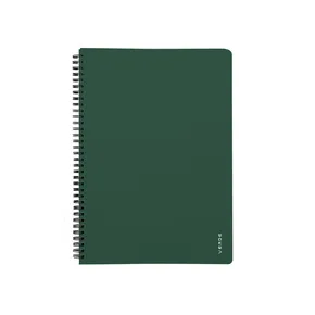 Doppeldrahtblock A5 PP VERDE grün