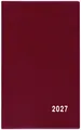 Wöchentlicher Terminkalender - Alois - PVC - Bordeaux