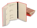 Wochentagebuch - Jakub - Dueto - Taschenformat - Tagebuch + Block - braun