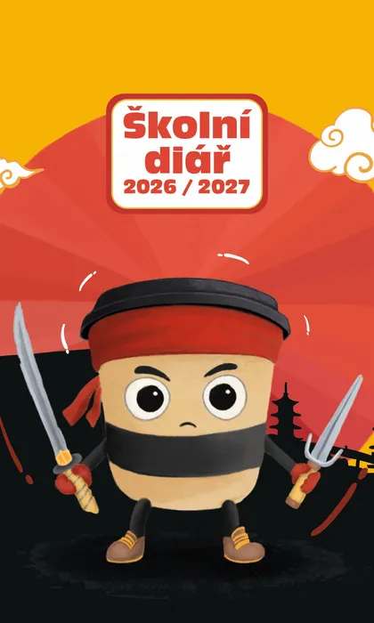 Hauptbild des Produkts Týdenní diář  - Kamil - lamino - Ninja