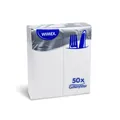 Serviette CutleryStar 2-lagig weiß 38 x 32 cm [50 St.]