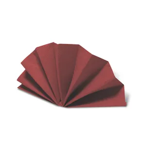 Serviette DekoStar bordeaux 38 x 38 cm [50 St.]