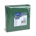 Serviette DekoStar dunkelgrün 38 x 38 cm [50 St.]