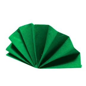 Serviette DekoStar dunkelgrün 38 x 38 cm [50 St.]