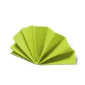 Serviette DekoStar gelbgrün 38 x 38 cm [50 St.]