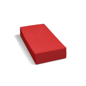 Serviette (PAP FSC Mix) 1/8 Kopffalz 2-lagig rot 33 x 33 cm [250 St.]