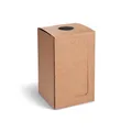 PREMIUM Serviette grau 20 x 20 cm im Karton [100 Stück]