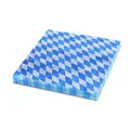 Weiteres Produktbild Serviette 1-lagig Bayern blau 33 x 33 cm [100 St.]