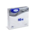 Weiteres Produktbild Serviette 2-lagig weiß 33 x 33 cm [50 St.]