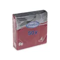 Weiteres Produktbild Serviette 2-lagig bordeaux 33 x 33 cm [50 St.]