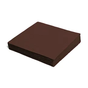Serviette 2-lagig braun 33 x 33 cm [50 St.]