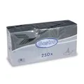 Weiteres Produktbild Serviette (PAP FSC Mix) 2-lagig grau 33 x 33 cm [250 St.]