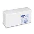 Weiteres Produktbild Serviette (PAP FSC Mix) 3-lagig weiß 24 x 24 cm [200 St.]