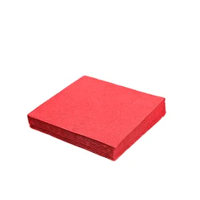 Serviette (PAP FSC Mix) 3-lagig rot 40 x 40 cm [250 St.]