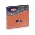 Weiteres Produktbild Serviette (PAP FSC Mix) 3-lagig orange 33 x 33 cm [20 St.]