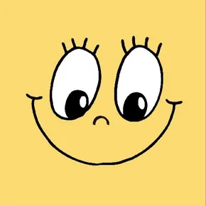 Servietten 3-lagig, 33 x 33 cm SMILING FACE [20 Stück]