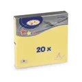 Weiteres Produktbild Serviette (PAP FSC Mix) 3-lagig gelb 33 x 33 cm [20 St.]
