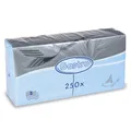Weiteres Produktbild Serviette (PAP FSC Mix) 3-lagig hellblau 40 x 40 cm [250 St.]