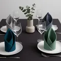 Weiteres Produktbild Serviette (PAP FSC Mix) 3-lagig dunkelgrün 40 x 40 cm [250 St.]