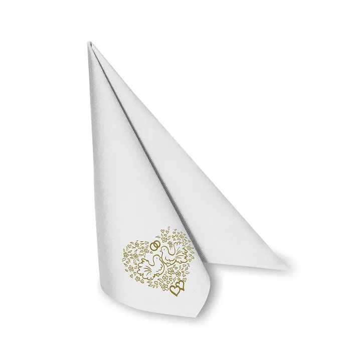 Hauptbild des Produkts Ubrousky AIRLAID 40 x 40 cm SVATBA [50 ks]