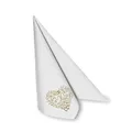 Serviette PREMIUM Hochzeit 40 x 40 cm [50 St.]