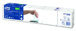 Spenderservietten Tork 17840 Xpressnap Snack N10 1-lagig weiß [1125 Stk.]