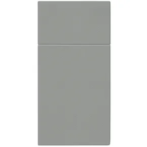 Besteckservietten PAW AIRLAID 40x40 cm UNICOLOR grau [50 Stück]