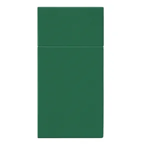 Besteckservietten PAW AIRLAID 40x40 cm UNICOLOR (dunkelgrün) [50 Stück]