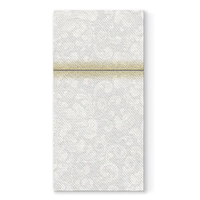 Hauptbild des Produkts Ubrousky na příbory PAW AIRLAID 40x40cm Rococo White [25 ks]