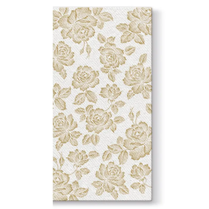 Hauptbild des Produkts Ubrousky na příbory PAW AIRLAID 40x40cm Subtle Roses Gold [25 ks]