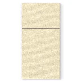 Besteckservietten PAW AIRLAID 40x40cm Unicolor Creme [50 Stück]