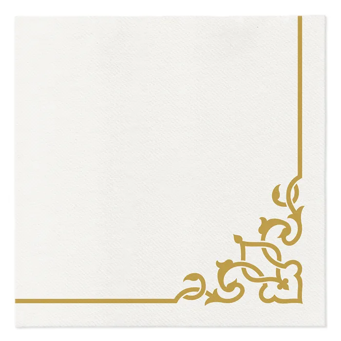 Hauptbild des Produkts Ubrousky PAW AIRLAID 40x40 cm Elegant Frame Gold [50 ks]